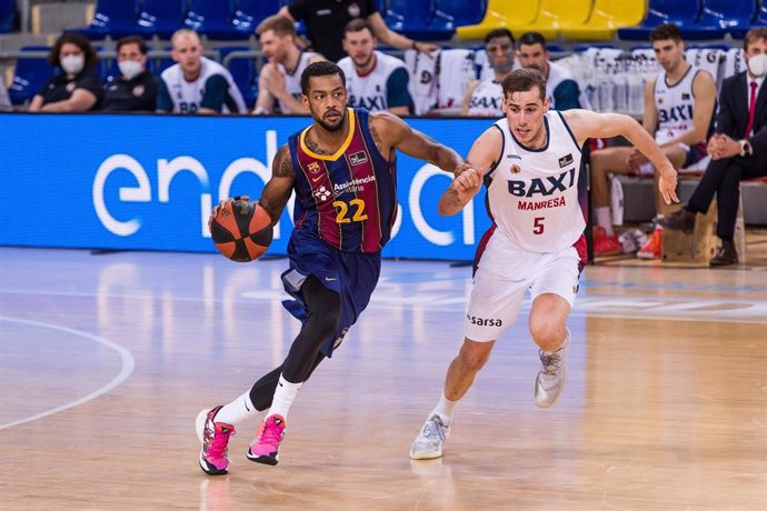 Archivo - Partido entre Bara y Manresa en la Liga Endesa