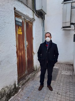 El alcalde de Pulianas, José Antonio Carranza