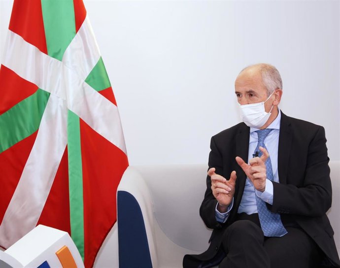 El vicelehendakari y consejero de Seguridad del Gobierno Vasco, Josu Erkoreka