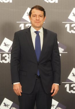 Mañueco en el primer debate electoral.