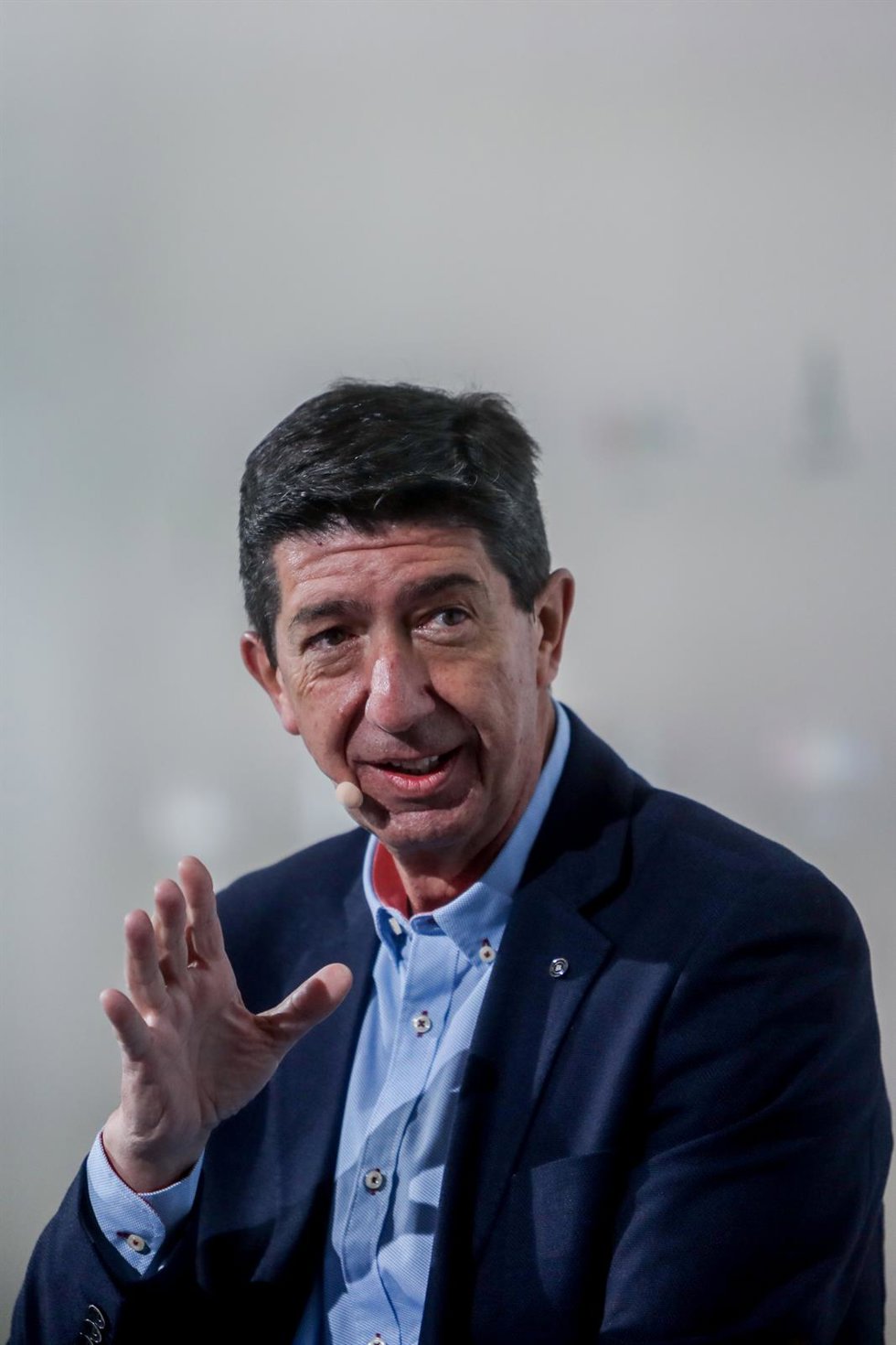 El vicepresidente de la Junta y consejero de Turismo, Regeneración, Justicia y Administración Local, Juan Marín
