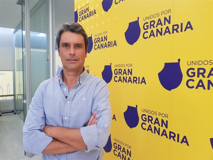 El candidato a la alcaldía de Las Palmas de Gran Canaria por Unidos por Gran Canaria (UxGC), Enrique Hernández Bento