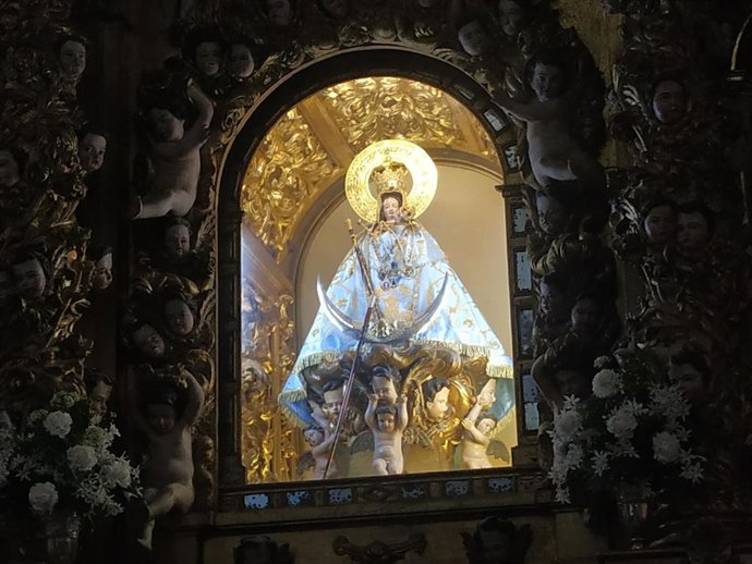 Archivo - Cáceres celebrará el Novenario de la Virgen de la Montaña después de dos años y la patrona bajará el 20 de abril