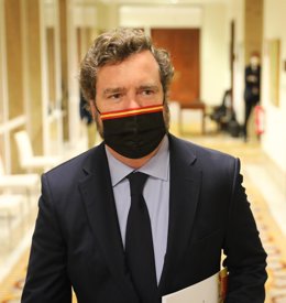 El portavoz del Grupo Parlamentario de VOX en el Congreso de los Diputados, Iván Espinosa de los Monteros