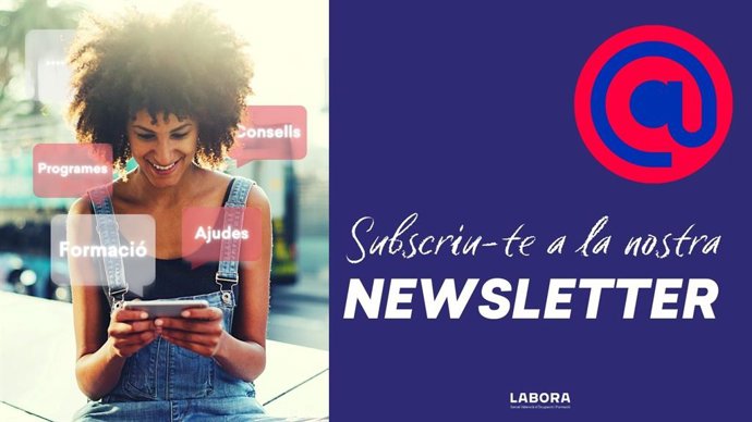 Labora lanza una 'newsletter' con información de actualidad sobre empleo, ayudas y formación