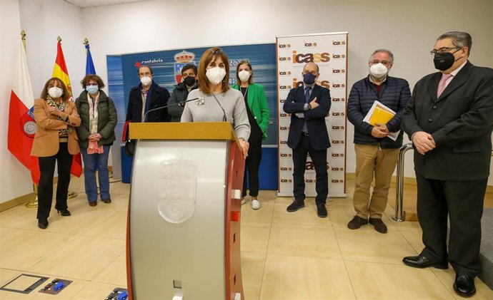 La Consejera De Empleo Y Políticas Sociales, Ana Belén Álvarez, Se Reúne Con Las Federaciones De La Dependencia (FED Y LARES), La Discapacidad (CERMI Y Plena Inclusión) Y Los Agentes Sociales (CEOE-Cepyme, CC.OO. Y UGT).