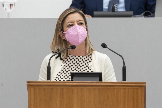 Archivo - La diputada regional del PP María Dolores Valcárcel