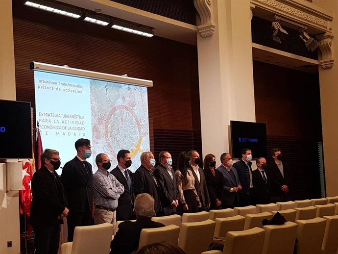 Presentación de la Estrategia Urbanística para revitalizar la Actividad Económica de Madrid