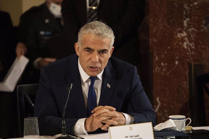 Archivo - El ministro de Exteriores de Israel, Yair Lapid