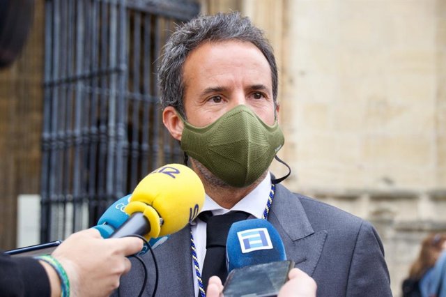 Archivo - El primer teniente de alcalde de Oviedo,Ignacio Cuesta (Cs).