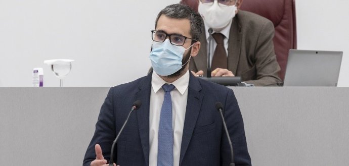 El portavoz del Grupo Parlamentario Socialista en la Asamblea Regional, Francisco Lucas