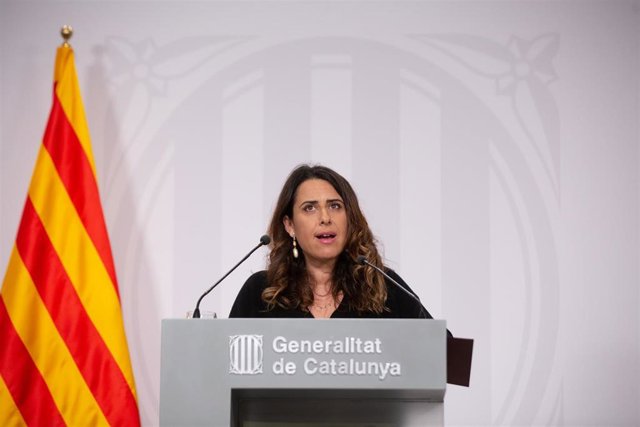 La portavoz del Govern, Patrícia Plaja.