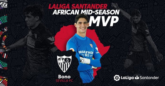 Bono (Sevilla) gana el primer primer Mid-Season African MVP Award de LaLiga Santander