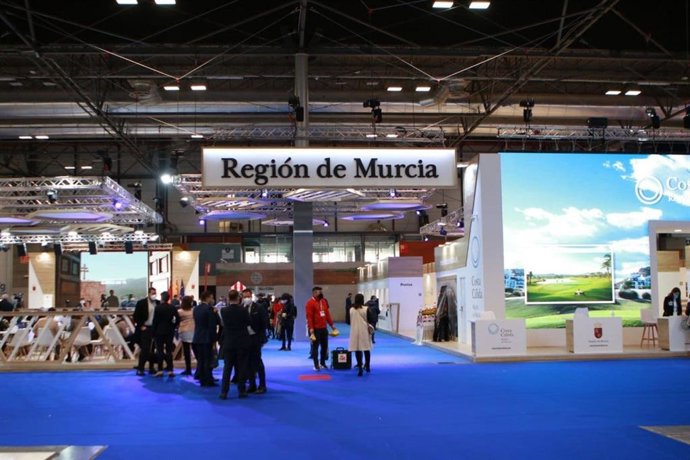 Imagen del estand que la Región estrenó el mes pasado en Fitur