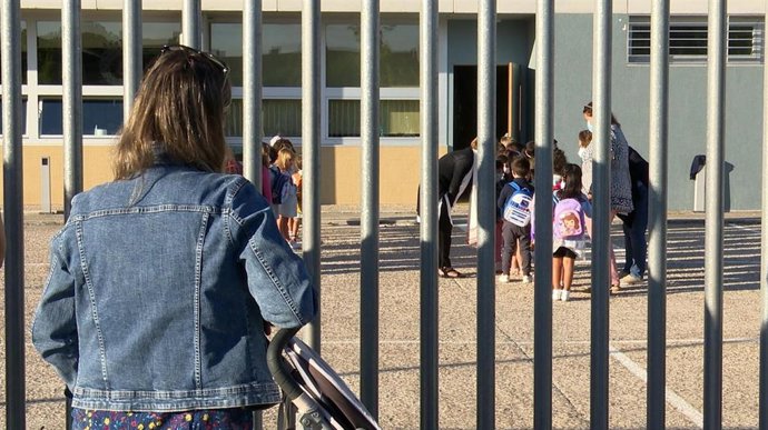 Archivo - Primer día de colegio 