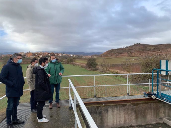 El Gobierno de La Rioja mejora la depuración de las aguas en Cordovín con una inversión de  493.610 euros