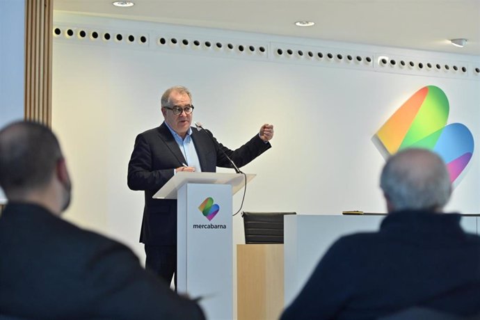 El director general de Mercabarna, Jordi Valls, en la presentación del estudio 'Els sectors econmics emergents i la Formació Professional a la Regió Metropolitana de Barcelona'