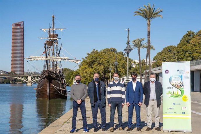 Presentacion de las novedades del Zurich Maraton de Sevilla 2022.