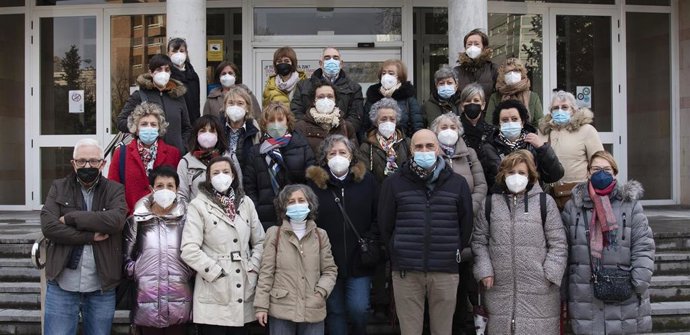 Homenaje a las enfermeras Jubiladas.