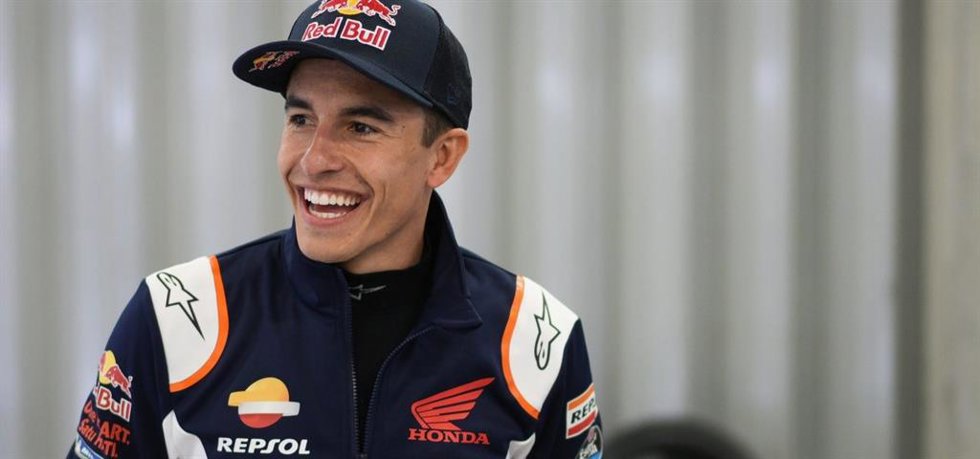 El piloto de MotoGP Marc Márquez (Repsol Honda)