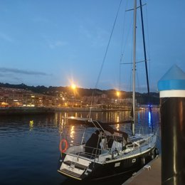 Vista de la ría de Bilbao desde Olabeaga