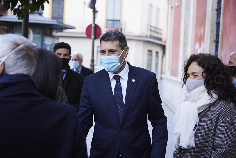 El delegado del Gobierno de Andalucía, Pedro Fernández, en una foto de archivo.