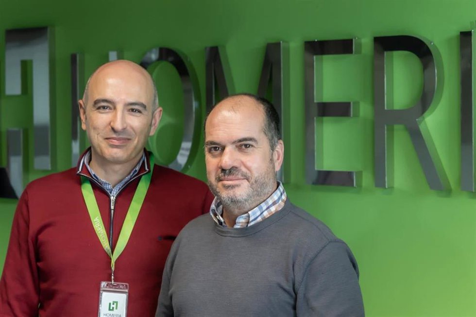 Los fundadores de Homeria, Fernando Sánchez y Juan Carlos Preciado