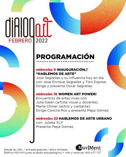 Programación de Dialogart en el Muviment