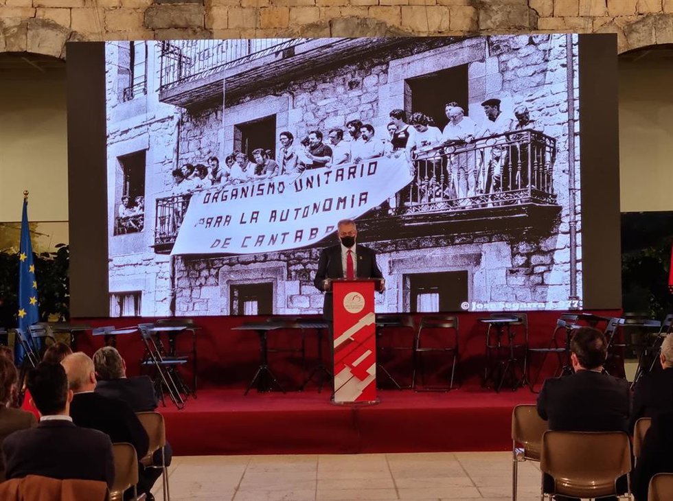 Celebración del 40 aniversario del Estatuto de Autonomía de Cantabria.