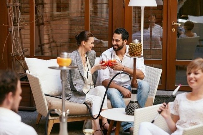 Establecimiento con sishas