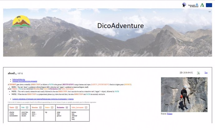 Imagen del recurso electrónico 'DicoAdventure', aún en fase de desarrollo.