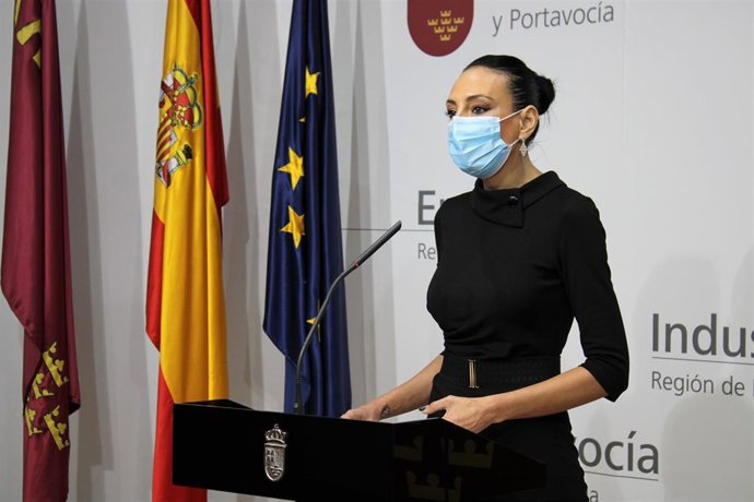 La consejera Valle Miguélez presentó los datos del paro del mes de enero.