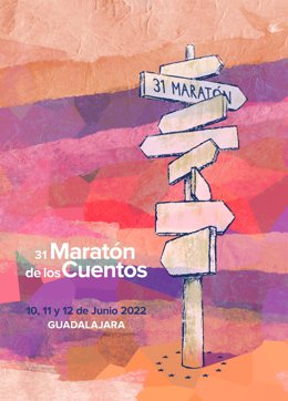 Cartel anunciador para el 31 Maratón de los Cuentos.