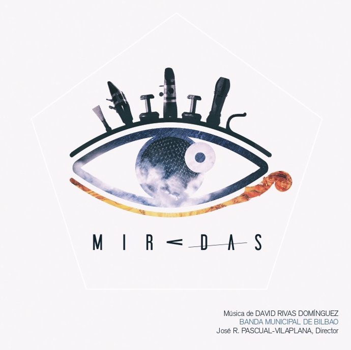 Imagen de la portada del álbum "Miradas".