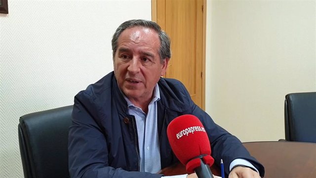 Archivo - Foto de archivo del presidente de la patronal regional, Ángel Nicolás.