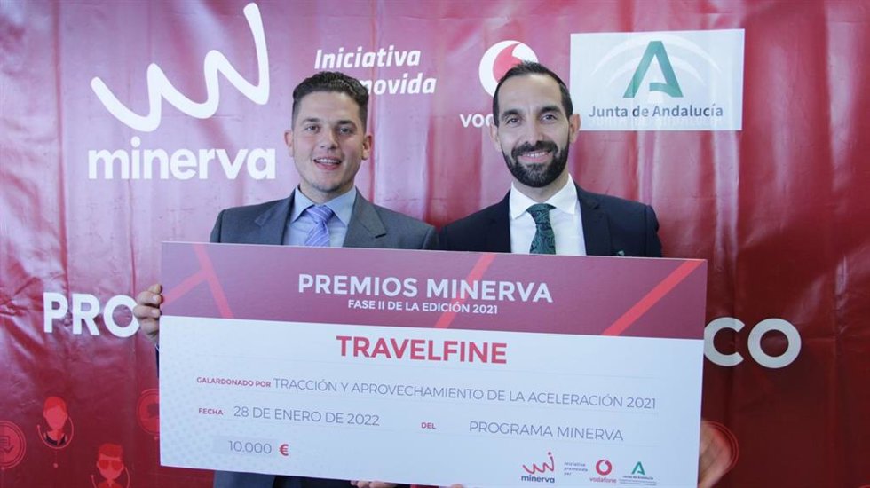 El Programa Minerva premia a la startup sevillana Travelfine.