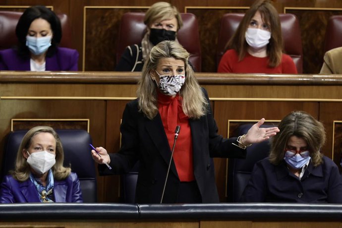 La vicepresidenta segona del govern central i ministra de Treball i Economia Social, Yolanda Díaz
