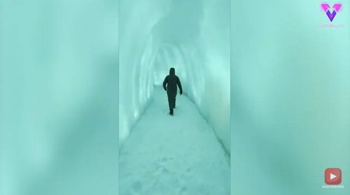 Así son por dentro los conocidos castillos de hielo de Minnesota