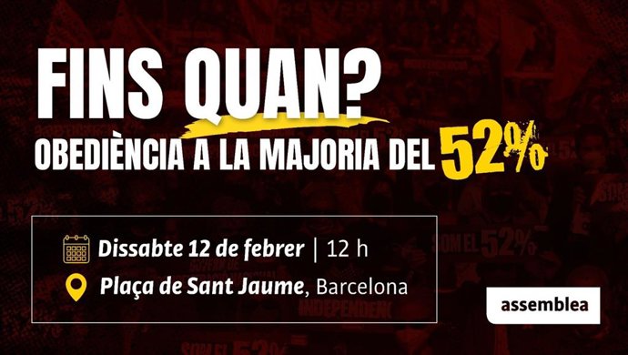 L'ANC convoca aquest dissabte una concentració
