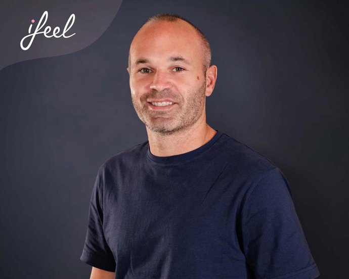 El futbolista Andrés Iniesta se suma a 'ifeel' para promover la salud mental en el puesto laboral
