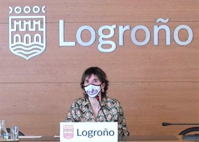 Eva Tobías, portavoz del equipo de Gobierno del Ayuntamiento de Logroño