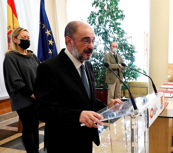 El presidente de Aragón, Javier Lambán.