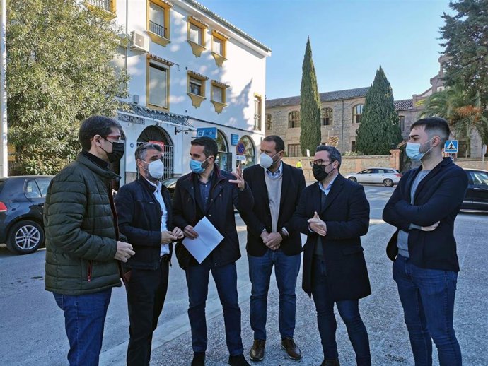 José Bernal, secretario de Organización del PSOE de Málaga, en Antequera