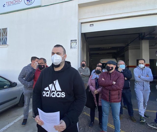 USO, UGT, CCOO y CSIF tomarán medidas en caso de no prosperar la negociación del convenio del transporte sanitario