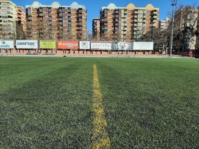 Campo Municipal de Fútbol Júpiter, en el distrito de Sant Martí de Barcelona.