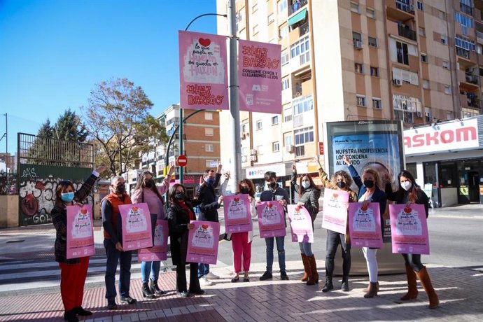 La campaña 'Haz Barrio' llega a Huelin con nuevas acciones de dinamización y apoyo al comercio local