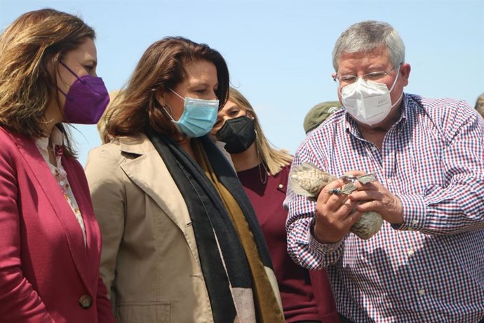 La consejera de Agricultura, Ganadería, Pesca y Desarrollo Sostenible, Carmen Crespo.