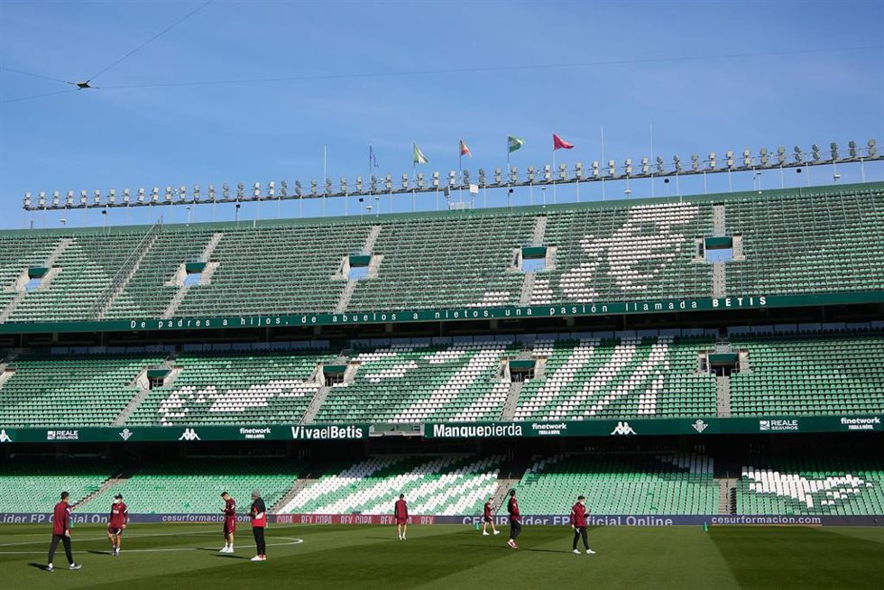Imagen de las gradas del Benito Villamarín