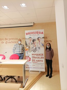 Presentación de la corrida de toros de Brihuega.