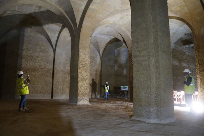 Obras de rehabilitación del Centro Cultural la Misericordia.